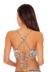 Luli Fama Wild Side LACE TRIM PEEK-A-BOO UNDERWIRE TOP
